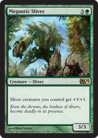 Illustration for article titled Magic: the Gathering's Summer Set Preview -- Megantic Sliver